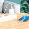 Миниатюра HOCO C104A USB-C PD20W + cable USB-C to Lightning white 6931474782908, фото 8
