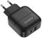 Миниатюра BOROFONE BA46A Premium 1xUSB-C PD + 1xUSB QC3.0 18W Black 6931474727336, фото 1