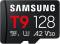 Миниатюра Samsung 128GB microSDXC class 10 UHS-I U3 V30 A2 T9 MB-MH128T/WW, фото 1