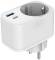Миниатюра Gembird 1xUSB-C PD20W + 1xUSB QC3.0 + Schuko white TA-ACPDQC20-01-W, фото 2