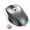 Миниатюра Meetion BTM007 Wireless/Bluetooth Gray MT-BTM007-W, фото 2