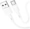 Миниатюра HOCO USB 2.0 AM to USB-C 1.0m 3A X83 white 6931474770912, фото 1