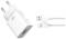 Миниатюра XO L99 USB 12W + cable USB to Lightning white L99-L-WH, фото 2