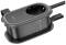 Миниатюра HOCO NS7 1 роз, 2 USB,USB-C, 20W, 1.1м, Black NS7B, фото 5