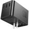 Миниатюра HOCO AC18A 1 роз, 2 USB, USB-C, 35W, 1,5м, Black AC18AB, фото 4