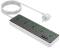 Миниатюра HOCO AC13A 5 роз, USB, USB-C, 17W, 1,5м, Black AC13A/B, фото 1