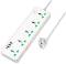 Миниатюра HOCO AC13A 5 роз, 3 USB, USB-C, 17W, 1,5м, White AC13A/W, фото 3