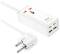 Миниатюра HOCO AC10A, 1 роз, 2 USB, 2 USB-C, 65W, 1,5м, White AC10A/W, фото 2
