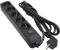 Миниатюра Patron 3.0 m3*1mm2 (SP-1053)  5 розеток BLACK EXT-PN-SP-1053, фото 1