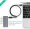 Миниатюра Ugreen USB-C to USB-C 1.0m USB 3.1Gen2 100W US353 Black 10387, фото 3
