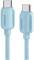 Миниатюра ESSAGER USB-C to USB-C 2.0m 100W blue EXCTT1-WLA03-P, фото 1