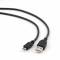 Миниатюра CABLEXPERT USB 2.0 AM to Micro 5P 1.0m CCP-mUSB2-AMBM-1M, фото 2