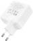 Миниатюра HOCO C115A Header 2xUSB-C PD65W + 1xUSB QC3.0 GaN White 6931474798312, фото 2