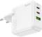 Миниатюра HOCO C115A Header 2xUSB-C PD65W + 1xUSB QC3.0 GaN White 6931474798312, фото 4