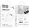 Миниатюра HOCO C115A Header 2xUSB-C PD65W + 1xUSB QC3.0 GaN White 6931474798312, фото 7