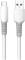 Миниатюра ColorWay USB 2.0 AM to USB-C 1.0m 3A liquid silicone white CW-CBUC093-WT, фото 1