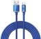 Миниатюра Baseus USB AM to USB-C 2.0m 6A 100W blue CAJY000503, фото 3