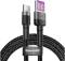 Миниатюра Baseus USB AM to USB-C 1.0m 40W gray/black CATKLF-PG1, фото 2