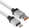 Миниатюра Baseus USB AM to USB-C 1.0m 100W white CAKW000602, фото 5