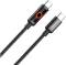 Миниатюра ColorWay USB-C to USB-C 1.0m 3A PD60W black CW-CBPDCC103-BK, фото 2