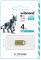 Миниатюра Wibrand 4GB lynx Gold USB 2.0 WI2.0/LY4M2G, фото 2