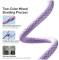 Миниатюра Baseus USB-C to Lightning 2.0m 20W purple CALD000105, фото 5