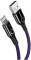 Миниатюра Baseus USB 2.0 AM to Lightning 1.0m 2.4A purple CALCD-05, фото 2