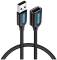 Миниатюра Vention USB 2.0 AM/AF 2.0m black CBIBH, фото 1