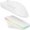 Миниатюра Ajazz AJ200P Wireless/Bluetooth/USB White AJ200P-NL-AI-MC-W, фото 1