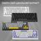 Миниатюра Ajazz NacodeX NK68 V2 Red Switch LED USB UA Purple/White NK68-V2-R-PWB, фото 6