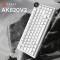 Миниатюра Ajazz AK820 V2 White Peach Switch Wireless/Bluetooth/USB AK820-V2-WP-S-W, фото 5