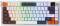 Миниатюра Ajazz AF82 Wireless/Bluetooth/USB UA Gray/White/Orange AF82-GWO, фото 1