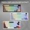 Миниатюра Ajazz AF82 Wireless/Bluetooth/USB UA Gray/White/Orange AF82-GWO, фото 6