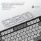 Миниатюра Ajazz AF82 Wireless/Bluetooth/USB UA Gray/White/Orange AF82-GWO, фото 7