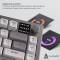 Миниатюра Ajazz AF82 Wireless/Bluetooth/USB UA Gray/White/Orange AF82-GWO, фото 8