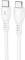 Миниатюра Wibrand USB-C to USB-C 1.0m 60W PVC white WI.DC/BO1W-CC, фото 1