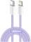 Миниатюра ColorWay USB-C to Lightning 1.0m 27W purple CW-CBPDCL061-PU, фото 1