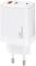 Миниатюра XoKo 1xUSB-C PD65W + 1xUSB QC3.0 GaN white XK-QC-620, фото 3