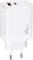 Миниатюра XoKo 1xUSB-C PD65W + 1xUSB QC3.0 GaN white XK-QC-620, фото 7