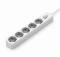 Миниатюра ColorWay CCA-3G1MM 5 розеток, 5m White CW-PSEA1055W, фото 3