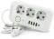 Миниатюра VOLTRONIC F09U, 3 роз EU, 4USB White F09U-White, фото 1