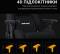 Миниатюра Anda Seat Kaiser Frontier Fabric Size XL Black AD12YXL-17-B-F-B01, фото 12