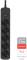 Миниатюра ColorWay CW-PSEA1655BK 5 розеток, 5m Black, фото 4