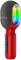 Миниатюра Promate VocalMic Bluetooth 2 x AUX LED Red vocalmic.red, фото 1