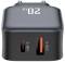 Миниатюра XO L154 USB-C PD20W + USB-A QC3.0 Black L154.black, фото 2