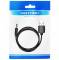 Миниатюра Vention USB to DC 3.5mm 5V 1.0m 2.0A black CEXBF, фото 3