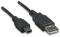 Миниатюра Intracom USB 2.0 AM-mini 5PM, 1.8 м, Manhattan 333375, фото 1