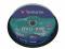Миниатюра Verbatim DVD-RW Disk 4x 4.7G CakeBox 10 Matt Silver 43552, фото 1