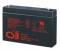 Миниатюра CSB 6V - 7.2Ah (GP672 F2), фото 1