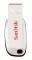 Миниатюра SanDisk Cruzer Blade 16GB White USB 2.0 SDCZ50C-016G-B35W, фото 1